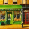Vintage Bakery Shop paint by number