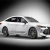 White Toyota Avalon Car paint by numbers