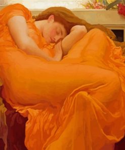 Flaming June paint by numbers