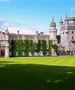 Aesthetic Balmoral Castle paint by numbers