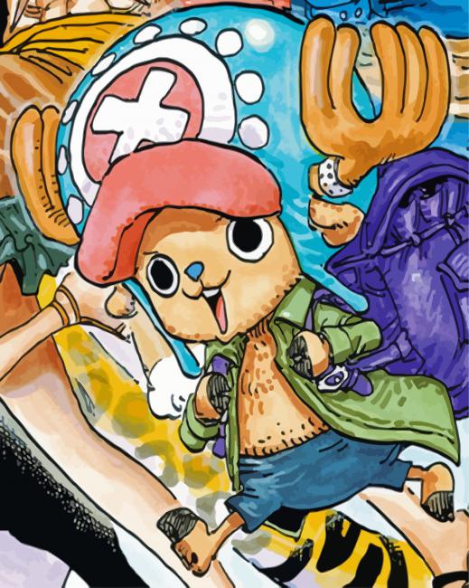 Aesthetic Chopper paint by number