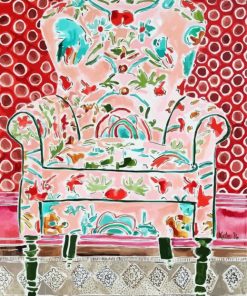 Aesthetic Floral Coach paint by numbers