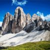 Aesthetic Dolomites Mountains paint by numbers