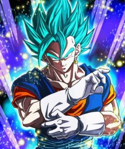 Vegito Dragon Ball Z Character paint by numbers