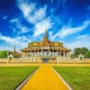 Aesthetic Royal Palace Cambodia paint by numbers