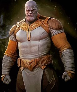 Thanos Avengers Marvel paint by numbers