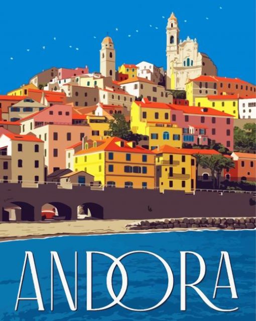 Andora Illustration paint by number
