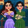 Arab Musician Ladies paint by number