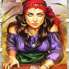 Arab Tarot Fortune Teller paint by numbers