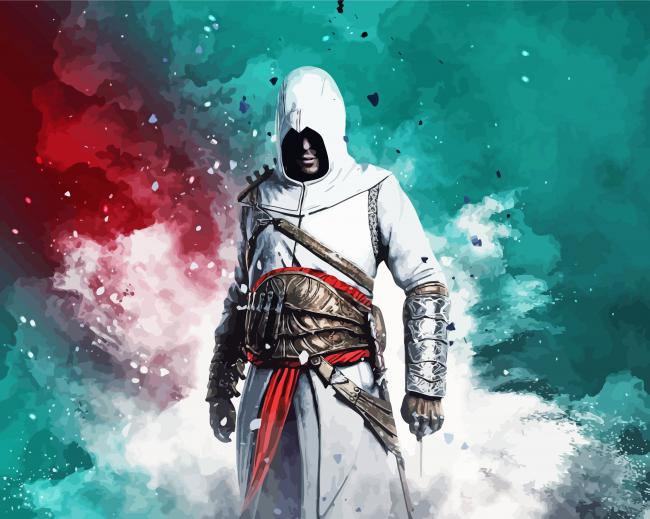 Assassins Creed Nikolai paint by number