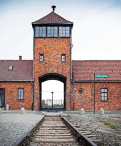 Auschwitz Camp In Poland paint by numbers
