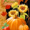 Autumn Pumpkins And Sunflowers paint by numbers
