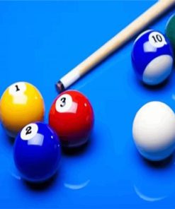 Billiardo Balls paint by numbers