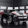 Aesthetic Black And White Chevrolet Car paint by numbers