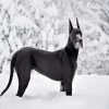 Black Great Dane paint by number