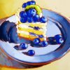 Blueberries Cake paint by number