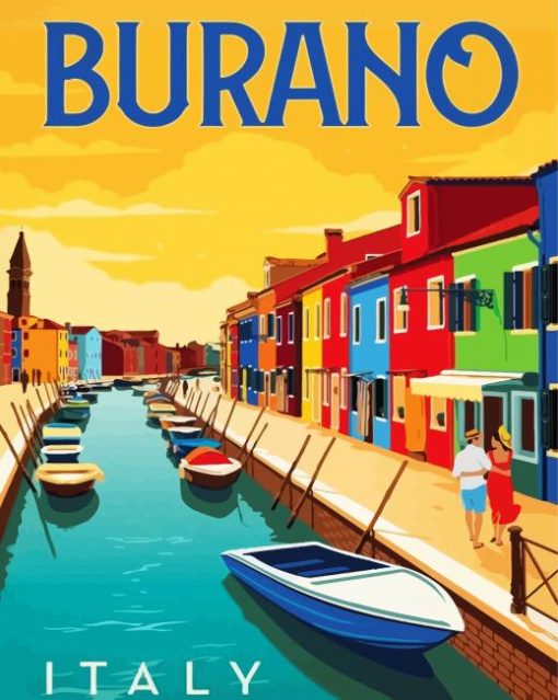 Burano paint by number