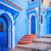 Chefchaouen City paint by numbers