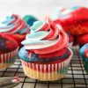 Aesthetic And Colorful Cupcakes paint by numbers