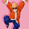 Cool Master Roshi paint by number