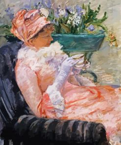 Cup Of Tea Mary Cassatt paint by numbers