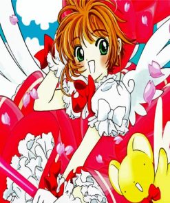 Cute Cardcaptor Sakura Anime paint by numbers