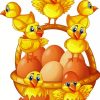 Cute Chicks paint by number