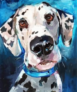 Dalmatian Dog paint by number