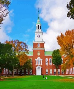 Dartmouth College paint by number