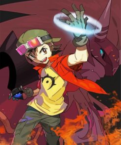 Digimon Manga Anime paint by number