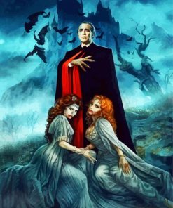 Dracula And Women paint by numbers