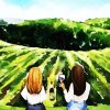 Friends On A Trip Anime paint by numbers