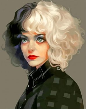Gorgeous Cruella paint by number