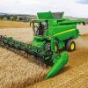 Green Huge Combine paint by numbers