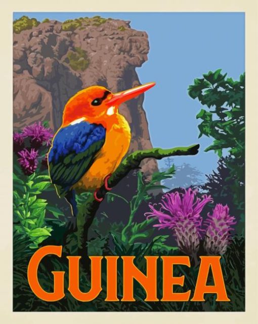 Guinea paint by number