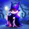 Maleficent Grumpy Cat Animation paint by numbers