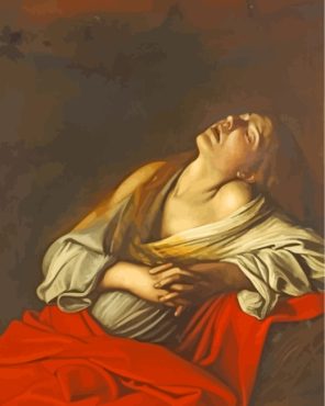 Mary Magdalen In Ecstasy paint by number