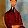 Modigliani Portrait Of Leopold Zborowski paint by numbers