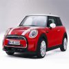 Red Mini Couper paint by numbers
