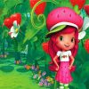 Strawberry Shortcake paint by numbers