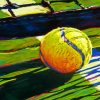 Tennis Ball paint by numbers