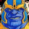 Marvel Thanos paint by numbers