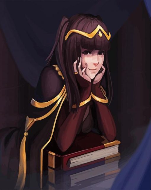 Tharja fire Emblem Anime paint by numbers