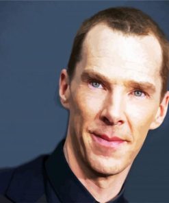The Actor Benedict Cumberabatch paint by numbers