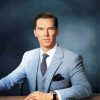 The English Actor Benedict Cumberabatch paint by numbers