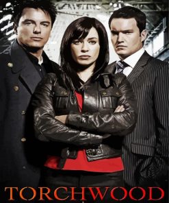 Torchwood Movie Poster paint by numbers