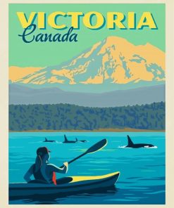 Victoria Poster Art paint by numbers