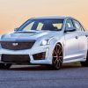 Aesthetic White Cts V Car paint by numbers