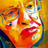Stephan Hawking Art paint by numbers