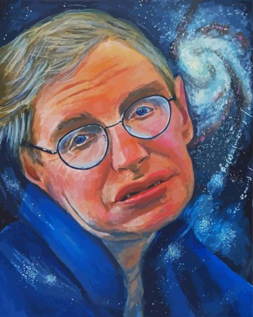 Stephan Hawking paint by numbers